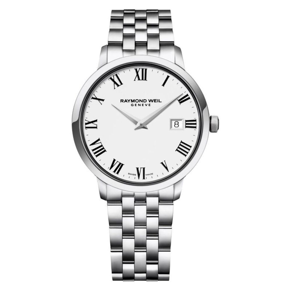 Raymond Weil Men's Toccata White Dial Watch - 5488-ST-00300
